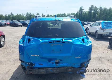 2018 Toyota Rav4 Hybrid Le из США, поврежденный, VIN JTMRJREV6JD252410